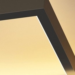 Luminária de teto moderna quadrada de acrílico embutida para teto