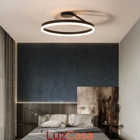 Luminária de teto moderna embutida, luminária de iluminação circular com abajur de acrílico Luminária de teto moderna embutida, luminária de iluminação circular com abajur de acrílico