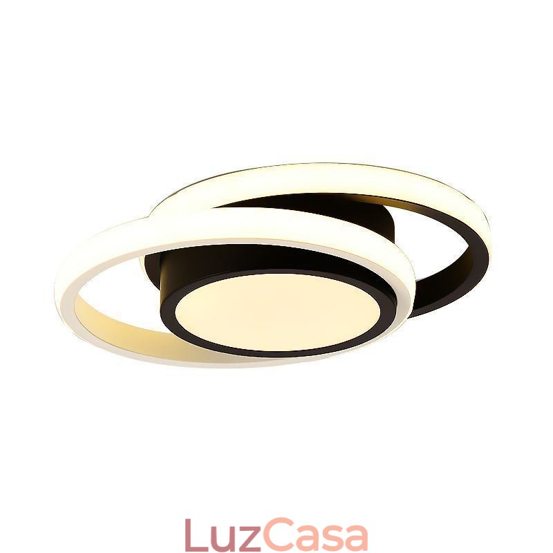 Luminária de teto moderna quadrada