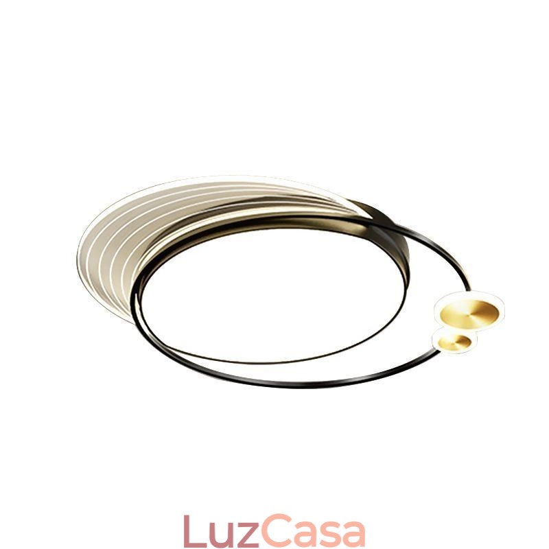 Luminária de teto embutida com controle remoto