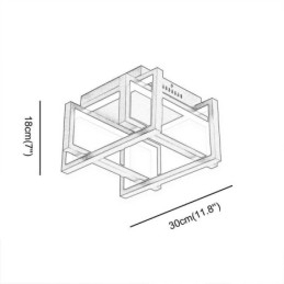 Luminária de teto inteligente WiFi Luminária de teto embutida