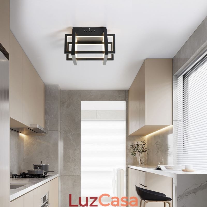 Luminária de teto inteligente WiFi Luminária de teto embutida