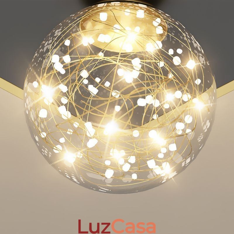 Luminária de teto embutida para decoração de casa