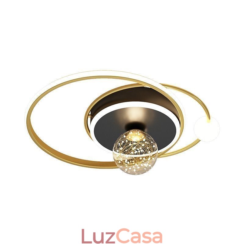 Luminária de teto embutida para decoração de casa
