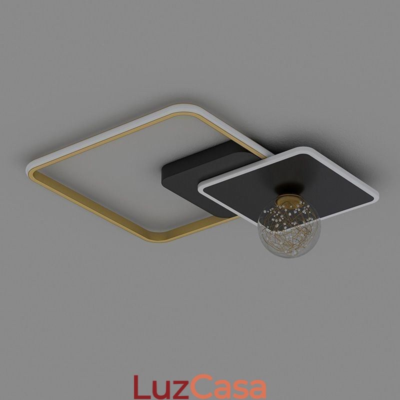 Luminária de teto embutida para decoração de casa