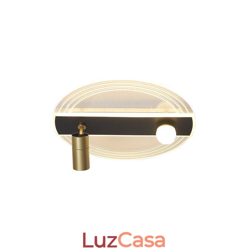 Luminária de teto exclusiva em acrílico para decoração e iluminação