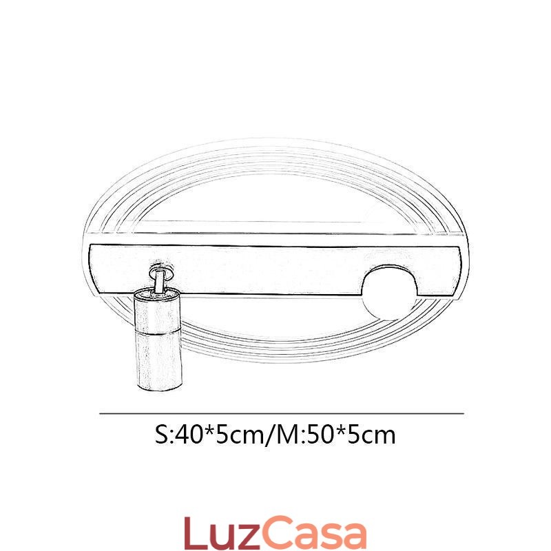 Luminária de teto exclusiva em acrílico para decoração e iluminação