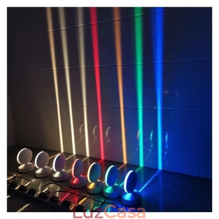 Luminária de parede moderna com luz de bar