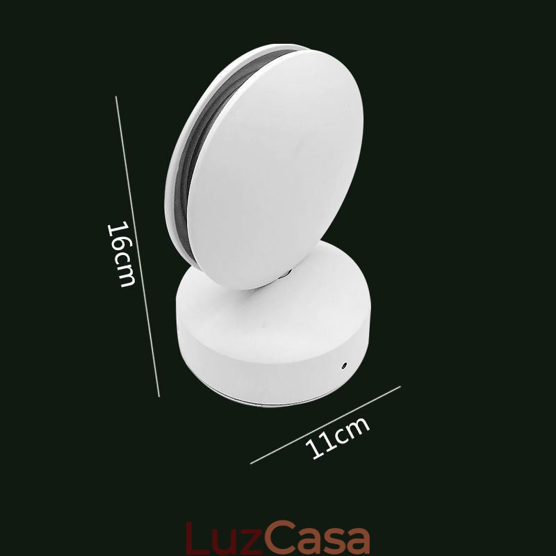 Luminária de parede moderna com luz de bar