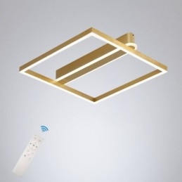 Luminária de teto quadrada acrílica embutida