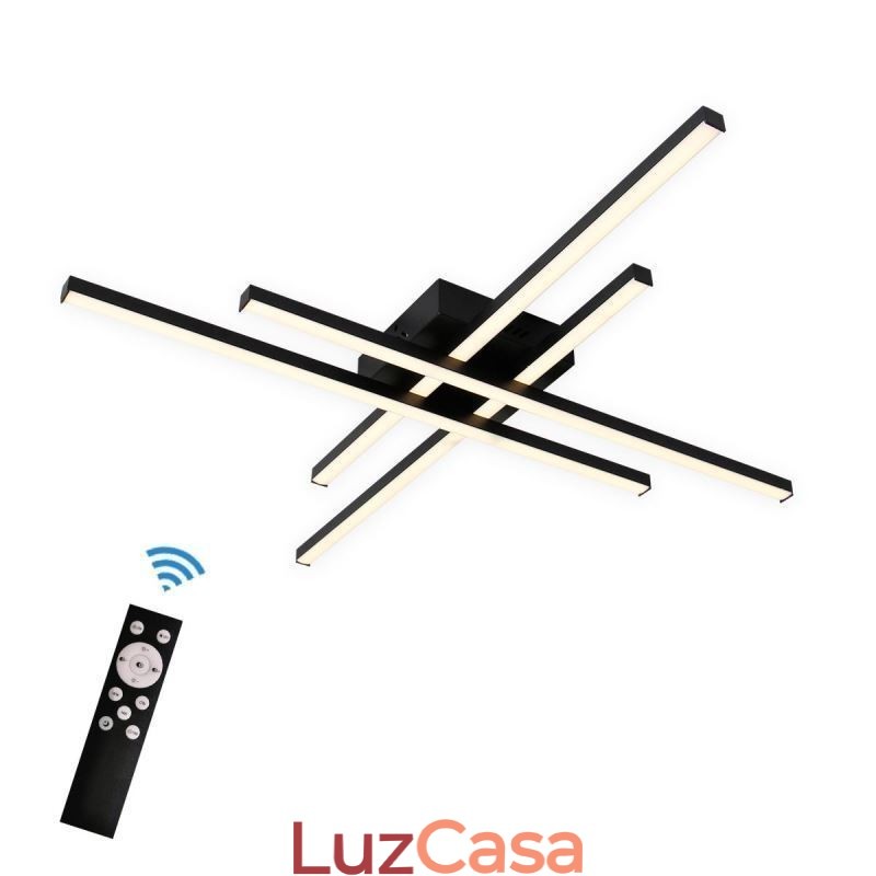 Luminária de teto embutida linear simples iluminação acrílica