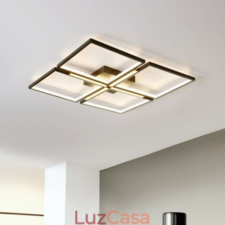 Luminária de teto quadrada embutida, luz decorativa acrílica Luminária de teto quadrada embutida, luz decorativa acrílica