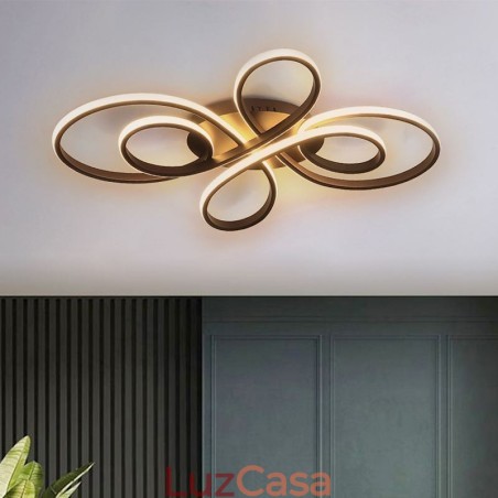 Luminária de teto embutida com nó chinês moderno Luminária de teto embutida com nó chinês moderno