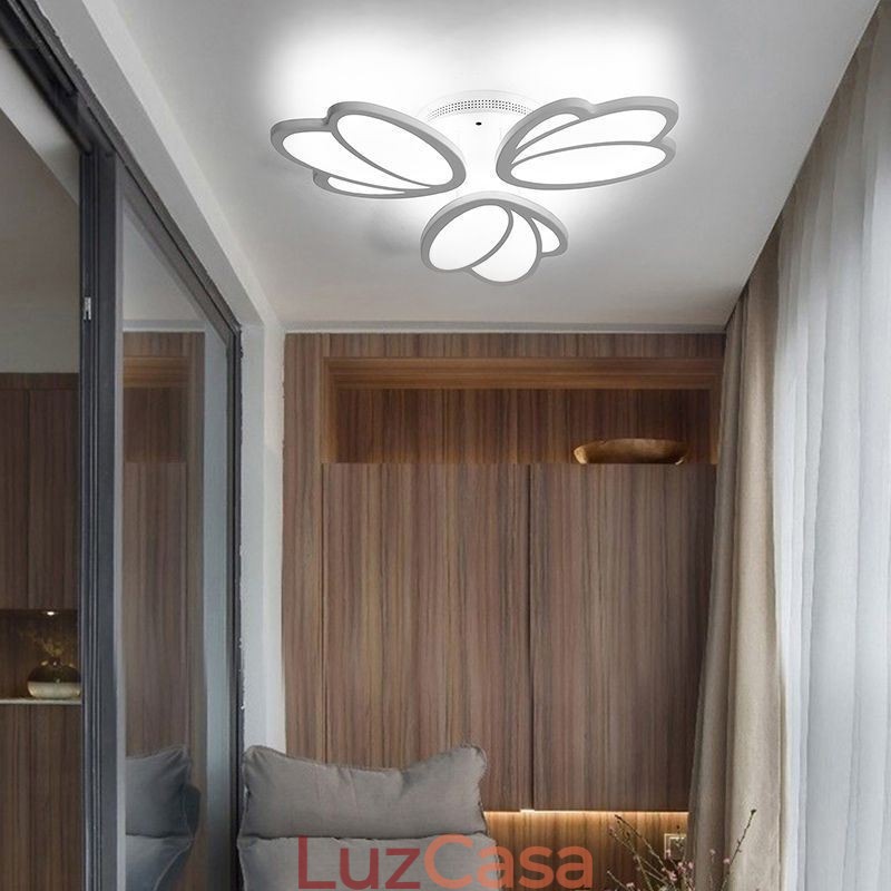 Luminária de teto embutida moderna Tulip Iluminação decorativa