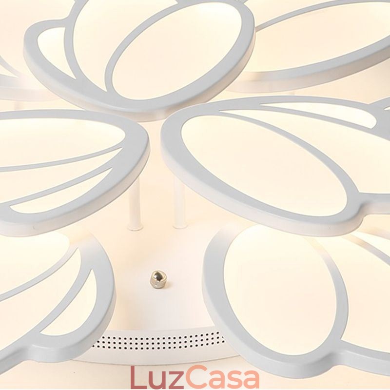 Luminária de teto embutida moderna Tulip Iluminação decorativa
