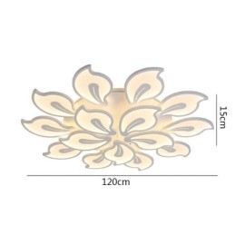 Luminária de teto embutida Creative Petal