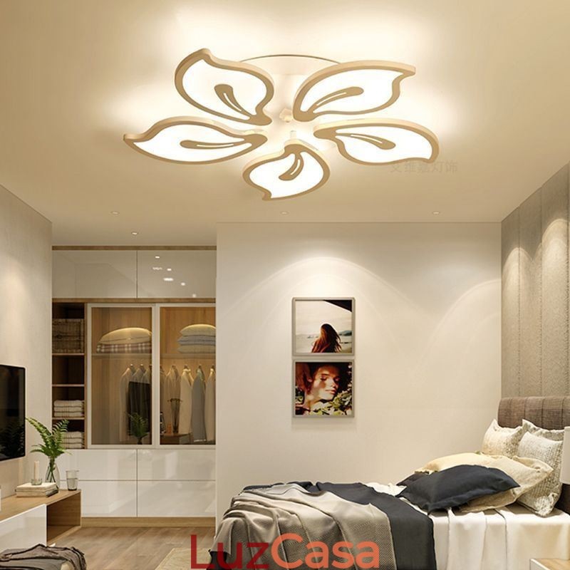Luminária de teto embutida Creative Petal