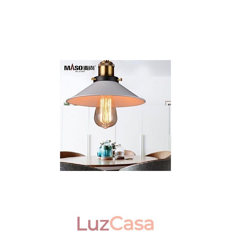 Lustre Mini Estilo Rústico Lodge Retro Metal