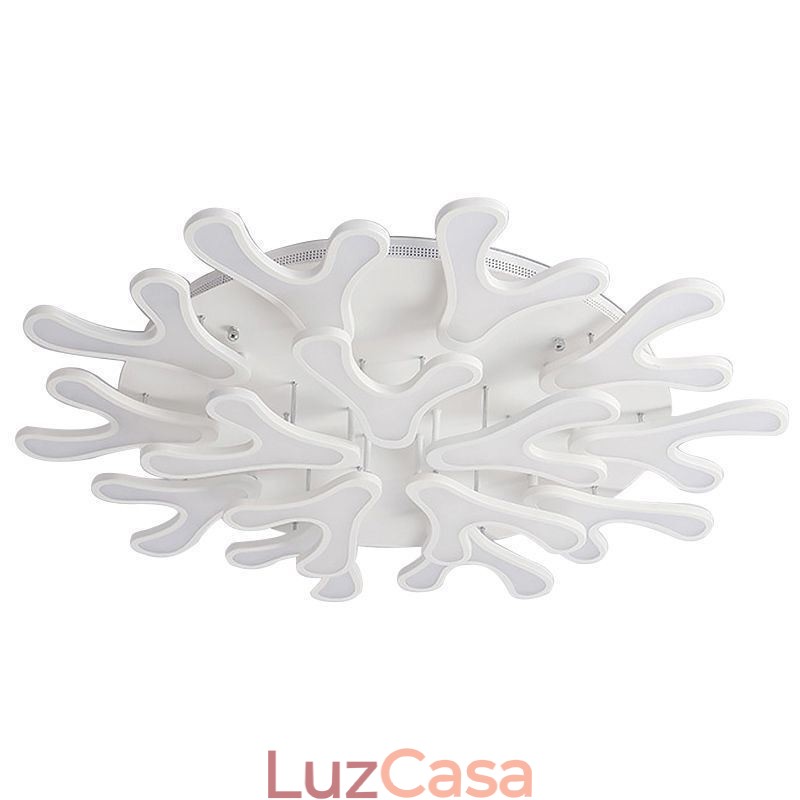 Luminária de teto embutida de chifre de acrílico