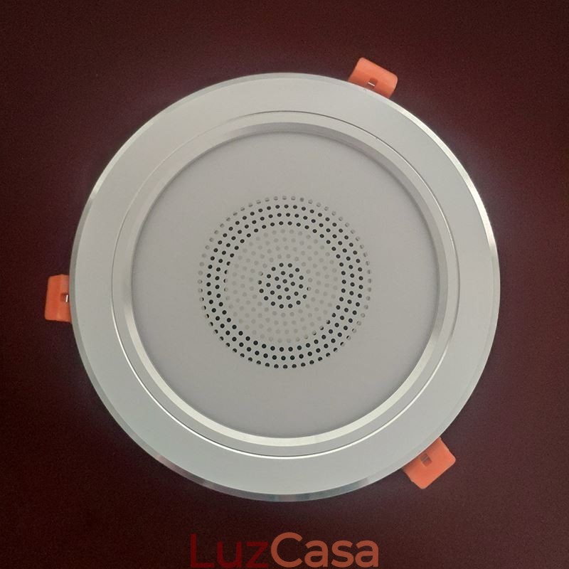 Downlight Bluetooth Música Alto-falante Lâmpada Celular Luz de Teto Inteligente