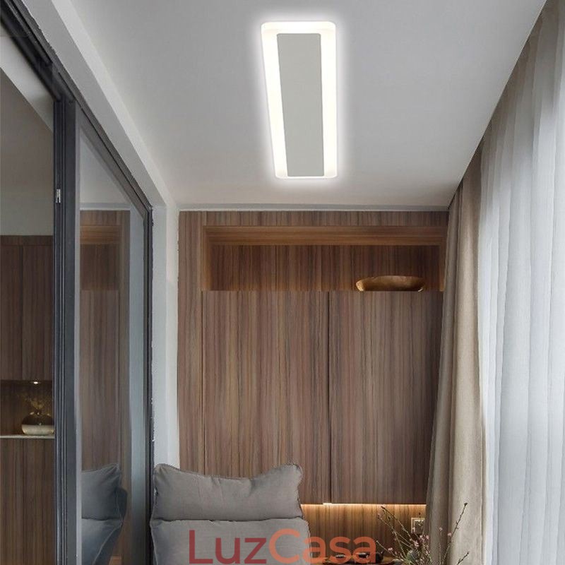 Luminária de teto embutida estilo nórdico