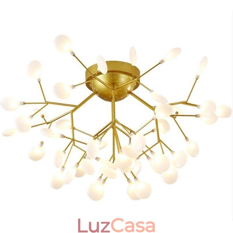 Luminária de teto embutida minimalista nórdica Luminária decorativa