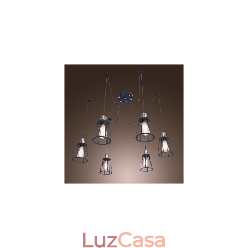 Lustre de pintura estilo vintage clássico tradicional mini