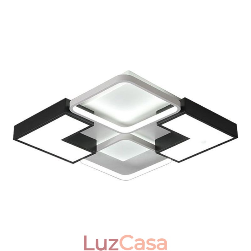 Luminária de teto embutida acrílica para decoração criativa
