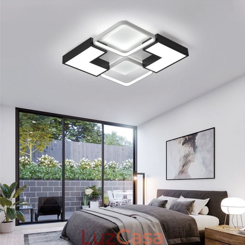 Luminária de teto embutida acrílica para decoração criativa