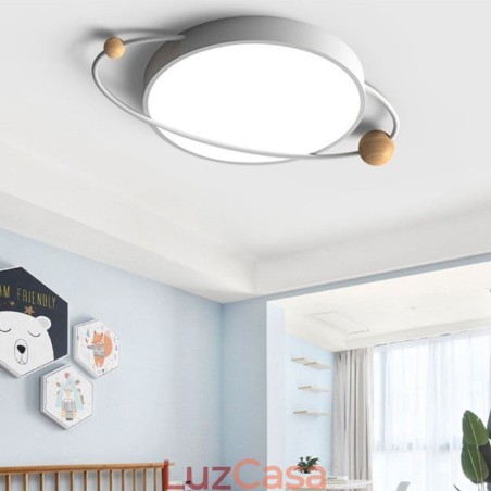 Luminária de teto redonda moderna Planet Flush Mount Luminária Luminária de teto redonda moderna Planet Flush Mount Luminária