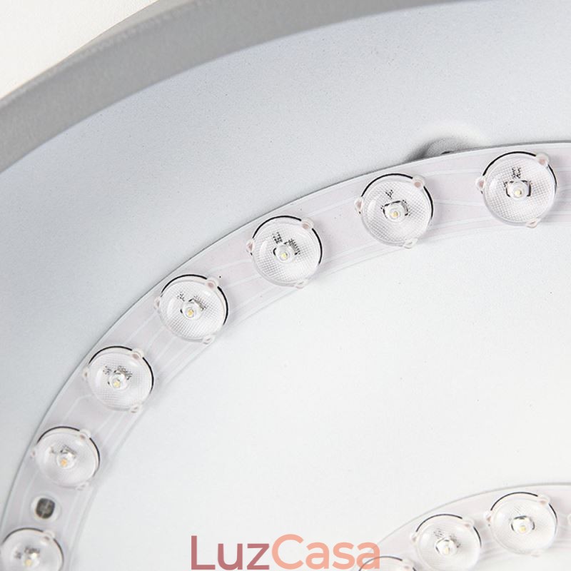 Luminária de teto redonda moderna Planet Flush Mount Luminária