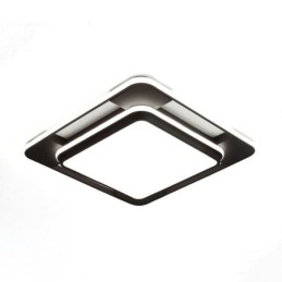 Iluminação de teto quadrada moderna e minimalista embutida