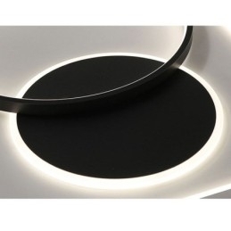 Luminária de teto moderna minimalista redonda e quadrada embutida