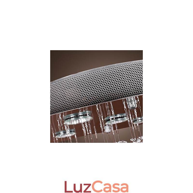 Lustre de Cristal com 5 luzes Design (Cristal K9)