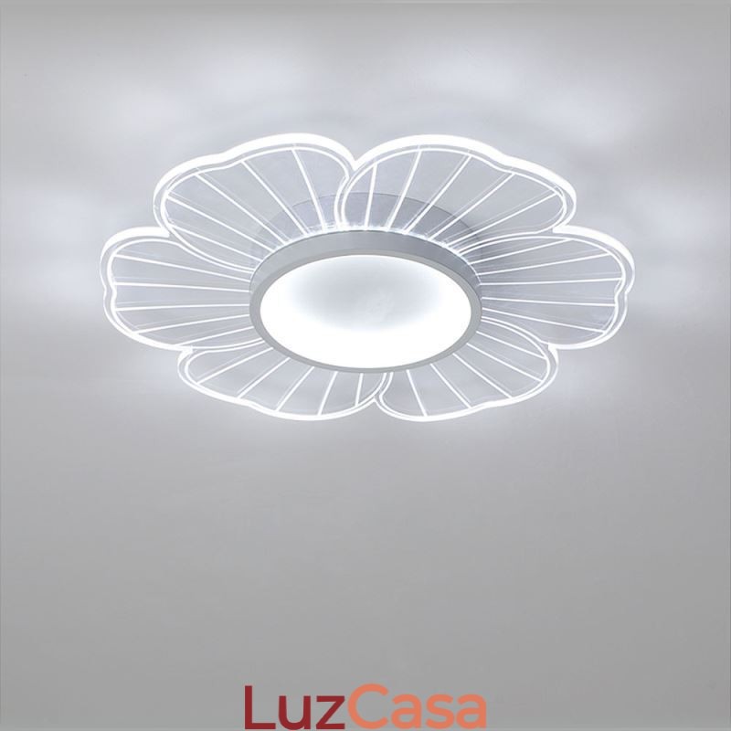 Luminária de teto embutida minimalista Petal Flush Mount Iluminação de decoração criativa