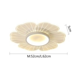 Luminária de teto embutida minimalista Petal Flush Mount Iluminação de decoração criativa