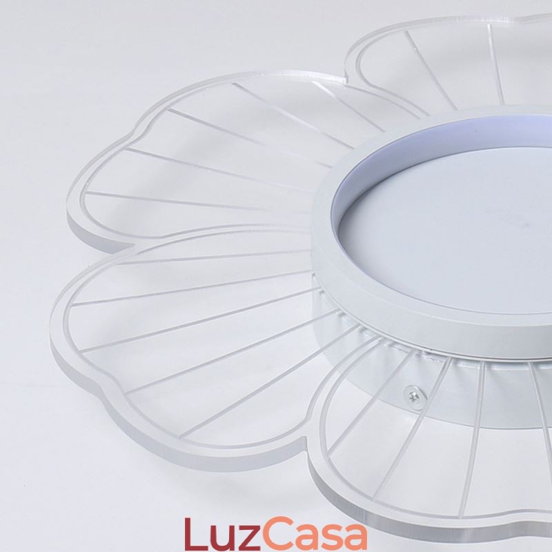 Luminária de teto embutida minimalista Petal Flush Mount Iluminação de decoração criativa
