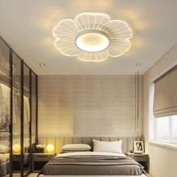 Luminária de teto embutida minimalista Petal Flush Mount Iluminação de decoração criativa