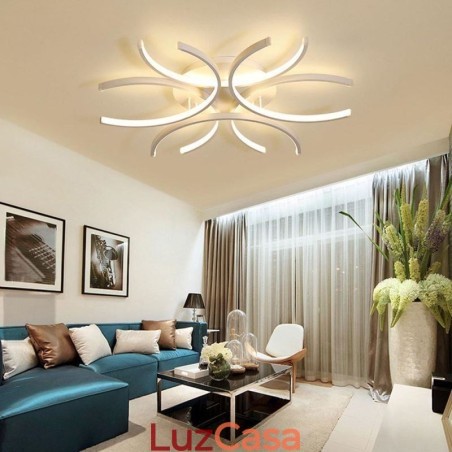 Luminária de teto embutida moderna com decoração de gel de sílica Luminária de teto embutida moderna com decoração de gel de sílica