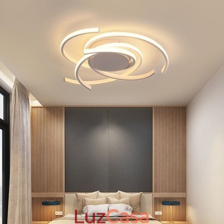 Luminária de teto embutida em acrílico moderna, iluminação criativa para decoração Luminária de teto embutida em acrílico moderna, iluminação criativa para decoração