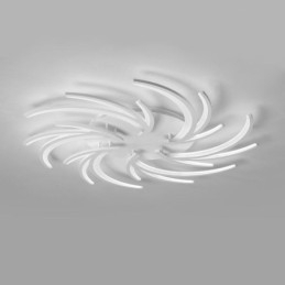 Moinho de vento moderno Flush Mount Ceiling Light Irregular Decoration Lighting