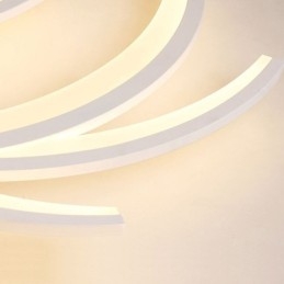 Moinho de vento moderno Flush Mount Ceiling Light Irregular Decoration Lighting