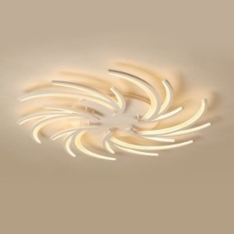 Moinho de vento moderno Flush Mount Ceiling Light Irregular Decoration Lighting