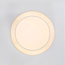 Luminária de teto circular embutida contemporânea