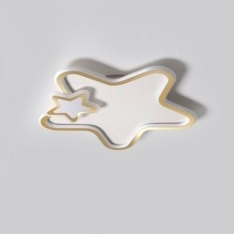 Luminária de teto Creative Star embutida Golden Star
