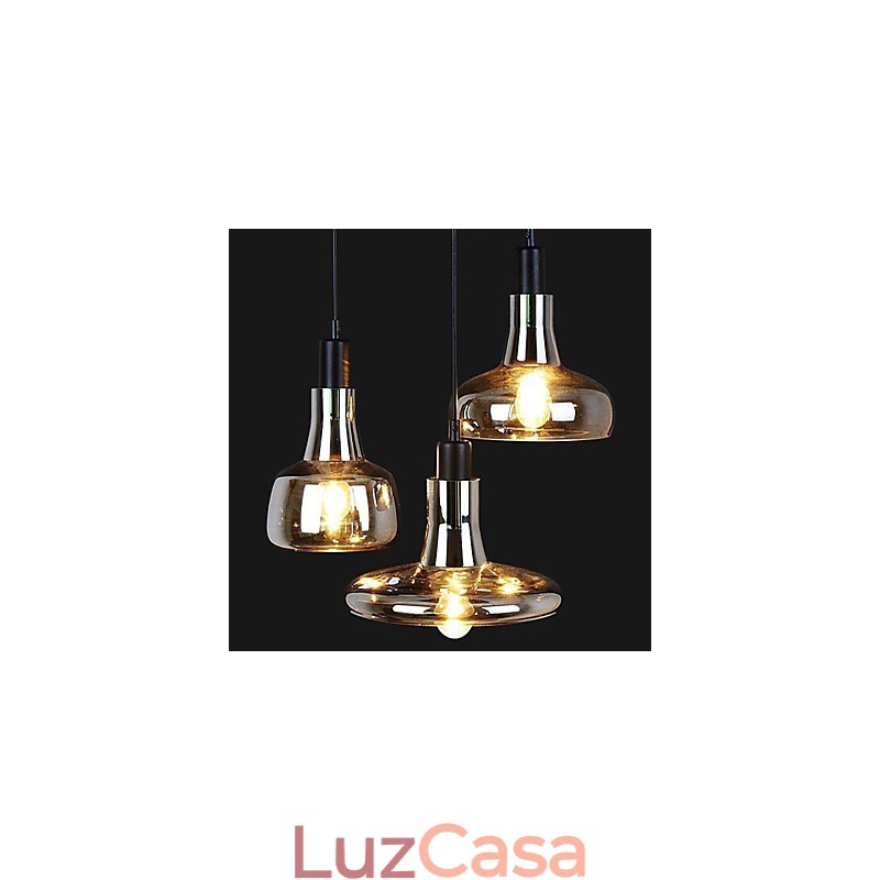Estilo Europeu 3Light Originalidade Sombra Luz