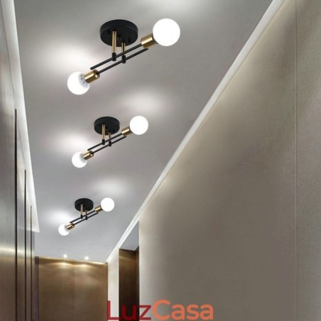 Simples Magic Beans Flush Mount Cruzado Luz de Teto Simples Magic Beans Flush Mount Cruzado Luz de Teto