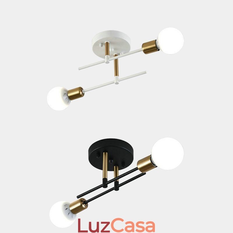 Simples Magic Beans Flush Mount Cruzado Luz de Teto
