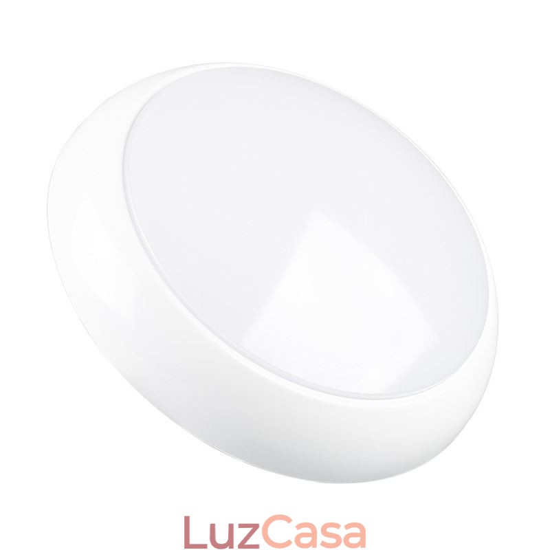 Luminária de teto redonda criativa embutida para iluminação doméstica
