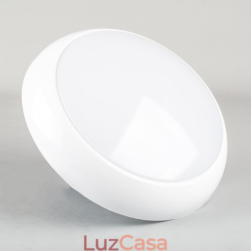 Luminária de teto redonda criativa embutida para iluminação doméstica